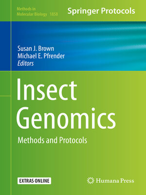 cover image of Insect Genomics